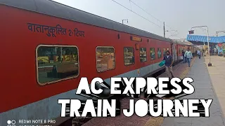 santragachi to Chennai express train ac special express train journey 🙂☺️😉 a Gaya Maja