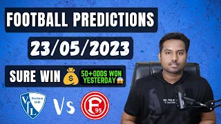 Football Predictions Today 23/05/2024 | Soccer Predictions | Football Betting Tips - Bundesliga Tips