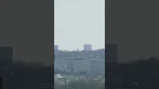 Видео ракетного удара по жилому дому в Харькове. Дата и время неизвестны