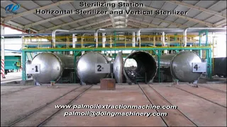 Large scale palm oil mill plant , palm oil mill process machinery