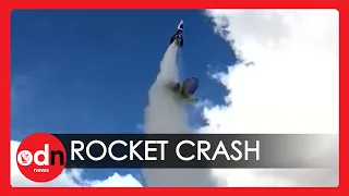 Flat Earther Dies During Homemade Rocket Launch in California