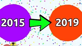 Agar.io 2015 - 2019 Memories Crystal (My Agario History)