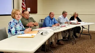 Pickens County Board of Commissioners Called Meeting August 2021