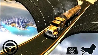 impossible Army Truck Hard Driving Tracks Android Gameplay