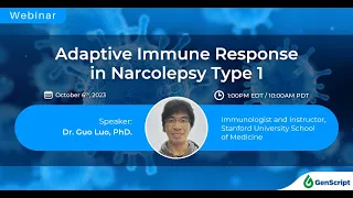GenScript x XTalks Webinar: Adaptive Immune Response in Narcolepsy Type 1