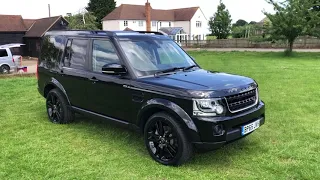 Land Rover discovery 4 HSE black 2016 for sale @ Auto 2000 Epping