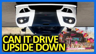 Forza Horizon 5 : Can the NEW Saleen Drive Upside Down?!? (FH5 American Car Pack)