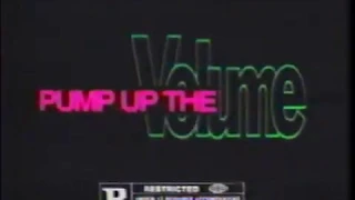 Pump up the Volume  - Movie Trailer Commercial  - 15 Second Spot (1990)