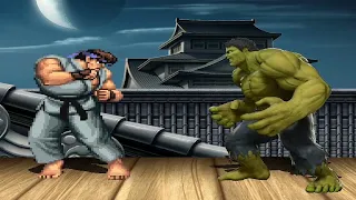 GIANT RYU VS HULK - HIGH LEVEL INSANE FIGHT!