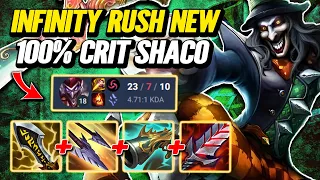 New Oneshot Shaco Build for S14 Split 2! [League of Legends] Full Gameplay - Infernal Shaco