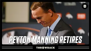 Peyton Manning's Emotional Retirement Speech!