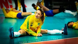 Brait Camila - Legendary Volleyball Libero from Brazil | Women's VNL 2021