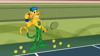 Ginga EP 4, the official mascot of Brazil for the Olympics on RIO