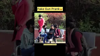 Drugs Dealer with Fake Gun Prank🤣 #fakegunprank #shorts