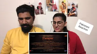 Pakistani Reaction | Panipat | Official Trailer | Sanjay Dutt | Arjun Kapoor | Kriti Sanon | dec 6