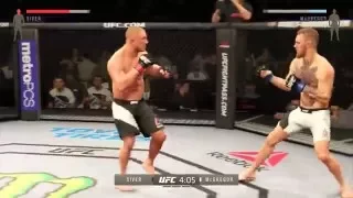 EA Sports UFC 2 Dennis Silver vs. Conor McGregor (ME)