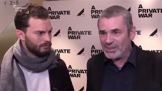 Jamie Dornan, Paul Conroy - Entrevista London Live 'A Private War' Q&A Londres