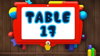 17x1=17 | 17 table | 17 table full | 17 table tricks | 17 table maths , table of seventeen