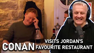 Conan Visits Jordan’s Favorite Restaurant REACTION | OFFICE BLOKES REACT!!