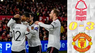 Nottingham Forest 0-3 Manchester United Full Match HD / Carabao Cup 2022-2023 Semi-Final First Leg