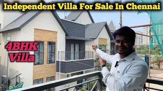 4BHK Independent Villa For Sale In Chennai | CasaGrand Divinity | Band Of Brothers #chennai #villa