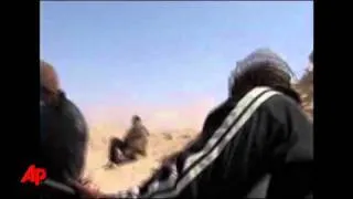 Raw Video: Amateur Video of Libya Fighting