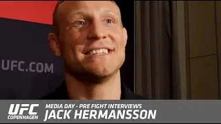 JACK HERMANSSON - PRE FIGHT INTERVIEW - UFC COPENHAGEN