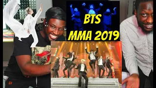 OMG!! HIS FIRST BTS LIVE SHOW!! BTS MMA 2019 FULL PERFORMANCE