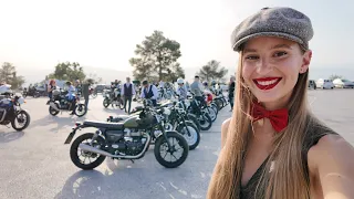 Distinguished Gentleman’s Ride 2024 Athens with my Scrambler Ducati / Dominika Rides