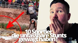 10 Sportler, die unfassbare Stunts gewagt haben !! | WOWW !