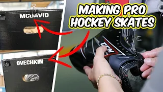 How Pro Hockey Skates are Made (McDavid, Crosby, Tavares, Haden Hiles)