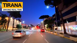 TIRANA, ALBANIA ▶️ 120 min DRIVING REAL-TIME, TIRANE SHQIPERI [4K HDR]