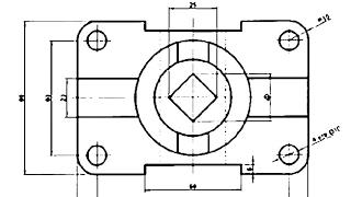 Деталь в AutoCAD