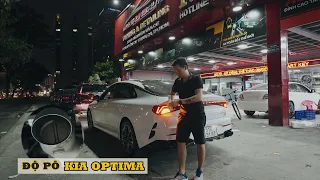 KIA OPTIMA 2022 Độ Pô AKRAPOVIC và Van RES ON - OFF | KIA K5 2022 | Mười Hùng Auto