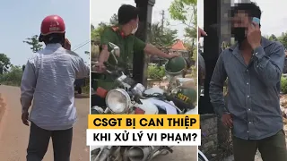 Làm rõ chuyện cảnh sát giao thông "bị sếp can thiệp" khi xử lý xe vi phạm