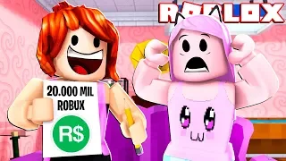 TUDO QUE ELA DESENHAR EU VOU TER QUE COMPRAR (Roblox- MeepCity)