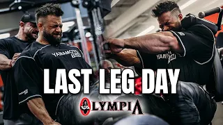 6 DAYS OUT MR. OLYMPIA | FULL LEG DAY