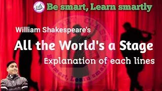 Class 11 || All the World's a Stage || by ranjit sir