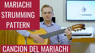 Mariachi strumming pattern - Mexican strumming Guitar Lesson - Cancion del Mariachi Tutorial