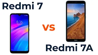 Xiaomi Redmi 7 vs Redmi 7A Какой лучше? Стоит ли переплачивать?