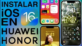 Instalar iOS 16 En Huawei Y Honor • Convierte En iPhone 14 Pro Tu Dispositivo • Parte 1