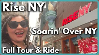 Rise NY (Full Exhibit Tour & Ride) Soarin' Over New York | NYC Attractions Review