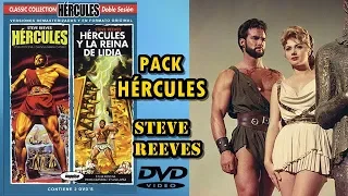 HÉRCULES (1958) Y HÉRCULES Y LA REINA DE LIDIA (1959) - PACK DVD- STEVE REEVES