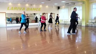 Сumbia Semana  ФРАГМЕНТ УРОКА  ОМСК  Lariva Dance  16 12 2022 г
