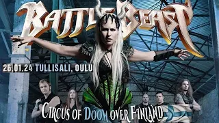 BATTLE BEAST LIVE Circus of Doom Over Finland Tour, Tullisali, Oulu, Finland 26.1.2024 *FULL SHOW*