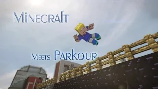 Mirror's Edge Mode - Minecraft Parkour Animation - FrediSaalAnimations