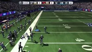 Boss Adrian Peterson Fumble Recovery 90 Yard TD - Madden NFL 15