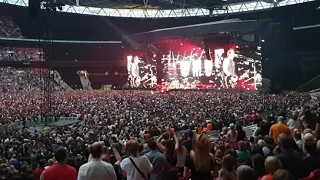 We dont run  Wanted bon jovi wembley stadium