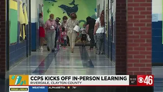 Clayton County Public Schools open for in-person learning