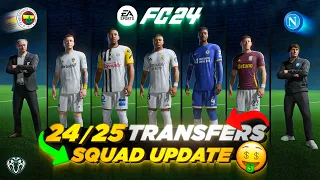 24/25 Transfers Squad Update V2 For FC 24 (New Managers - Players - Transfers - Promoted Teams)